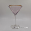 Custom Crystal Clear Stem Cocktails Martini Glass